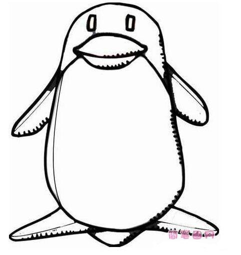 企鹅的画法简笔画 企鹅的画法简笔画可爱