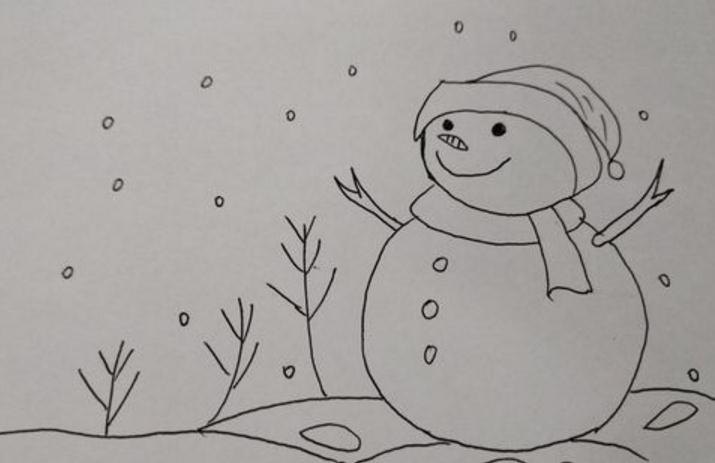 怎么画冬天的画 怎么画冬天的画简单漂亮
