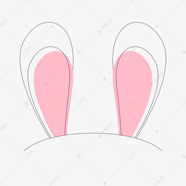 兔耳朵怎么画 小白兔耳朵怎么画