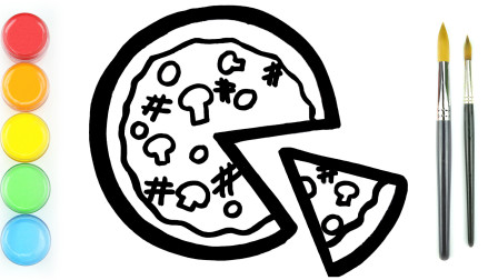 披萨怎么画简单又漂亮 披萨怎么画简单又漂亮卡通版