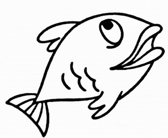 熟鱼的简笔画 熟鱼的简笔画图片大全