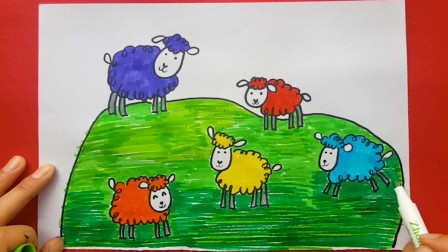 羊怎么画简单 羊怎么画简单又漂亮图片