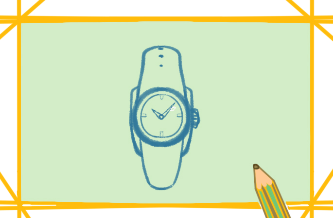 手表的简笔画 手表的简笔画图片