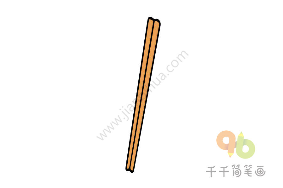 筷子怎么画简笔画 筷子怎么画简笔画图片