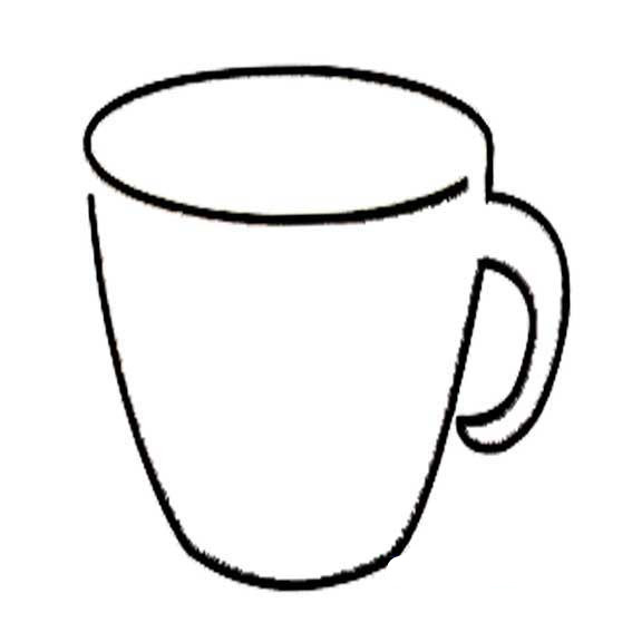 茶杯的简笔画 茶杯的简笔画图片大全