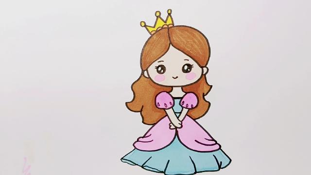 小公主怎么画简单漂亮可爱 小公主怎么画简单漂亮可爱