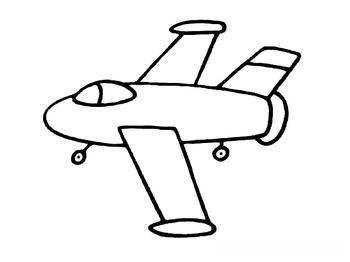 儿童学画飞机 儿童学画飞机一步一步教我画