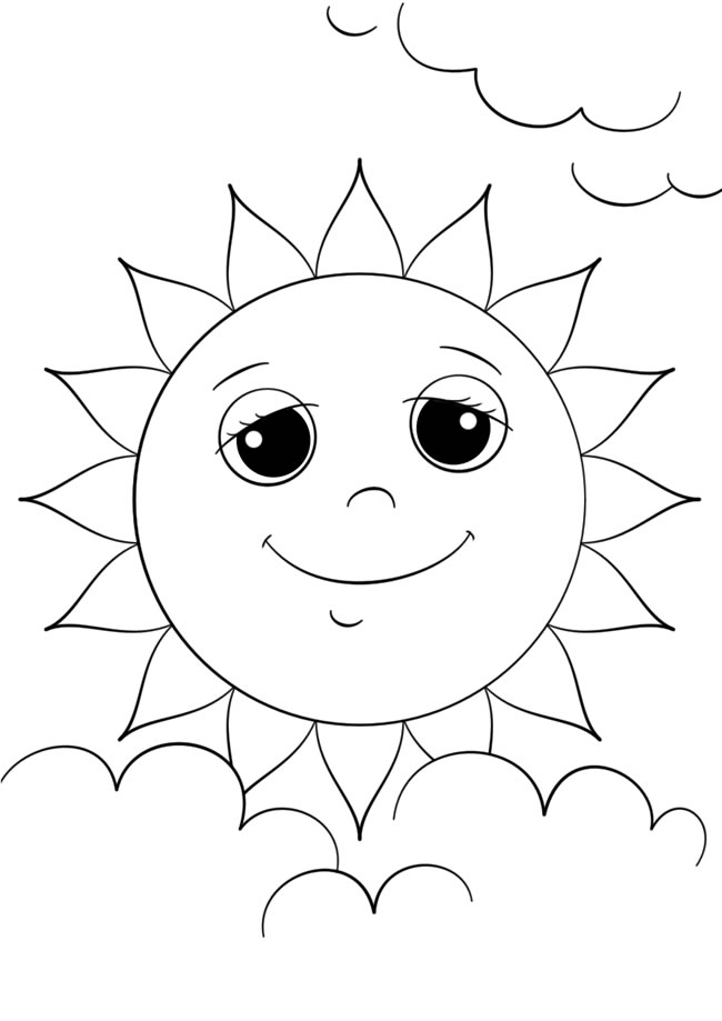 太阳简笔画可爱 太阳简笔画可爱卡通