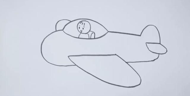 玩具飞机简笔画 玩具飞机简笔画图片大全