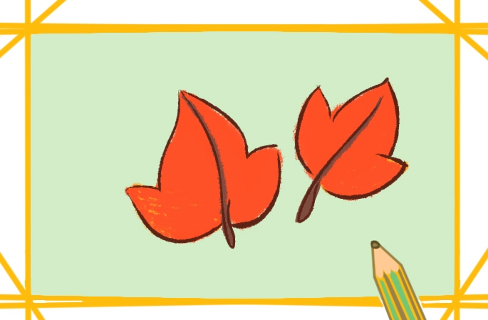 枫叶怎么画简单又漂亮 枫叶怎么画简单又漂亮视频