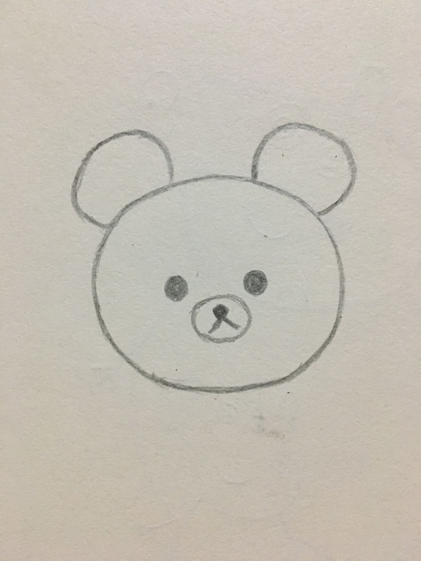 简单的小熊怎么画 可爱又简单的小熊怎么画