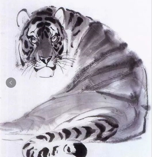 老虎国画怎么画 国画老虎的画法视频教程